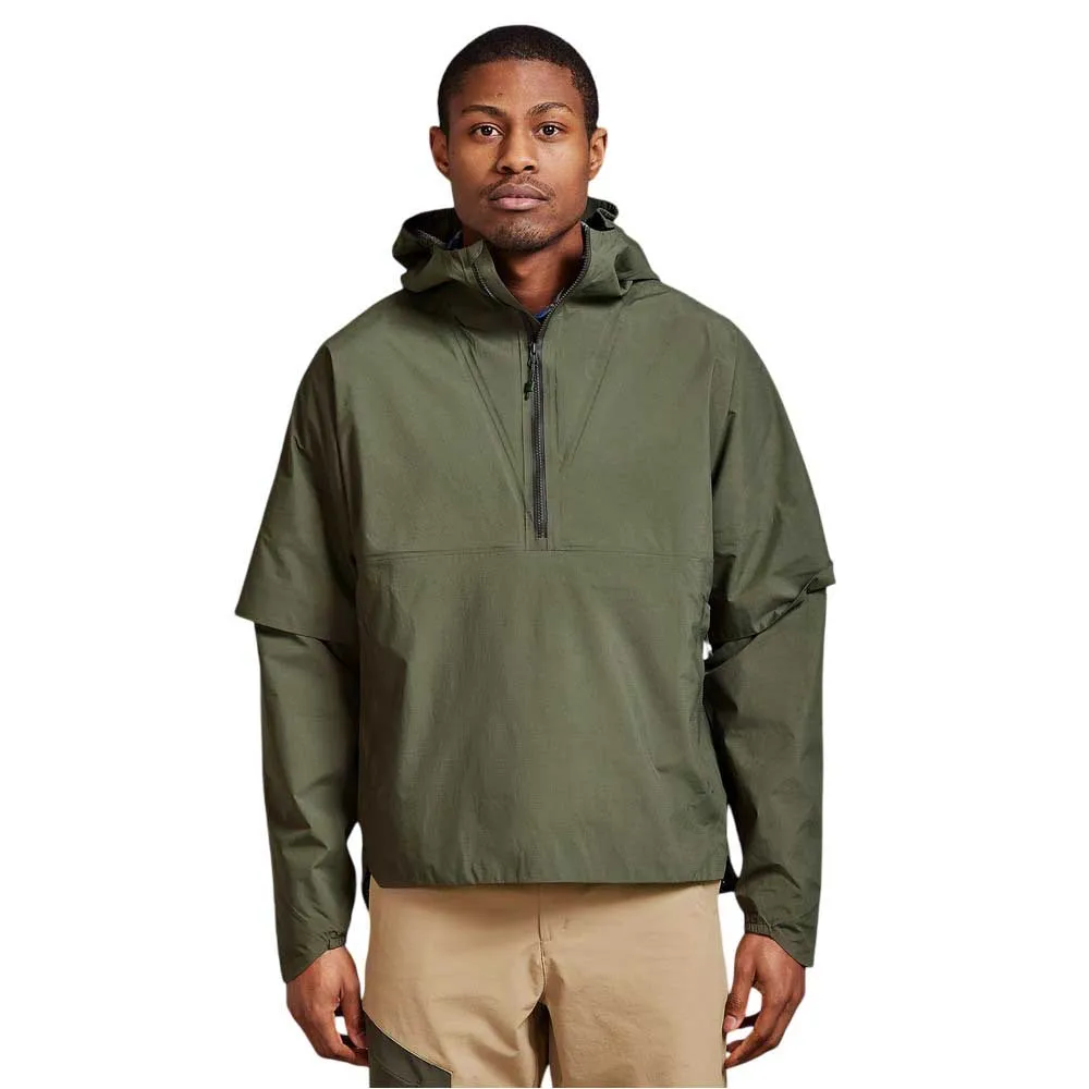 The Mountain Studio Packable Windbreaker Jas Groen