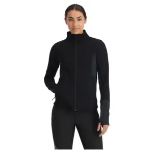 Spyder Bandita Fleece Met Volledige Rits Zwart