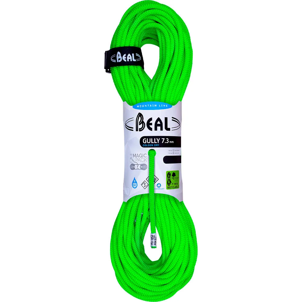 Beal Gully 7.3 Mm Touw Groen