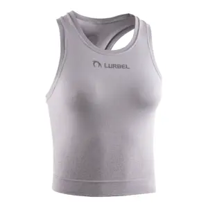 Lurbel Venus Mouwloos T-shirt Grijs