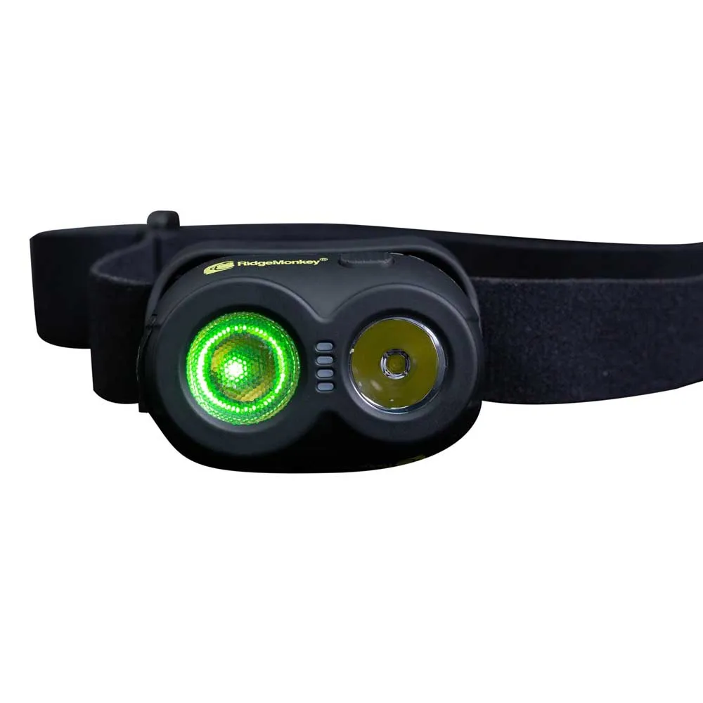 Ridgemonkey Vrh150x Pro Usb Oplaadbare Koplamp Zwart