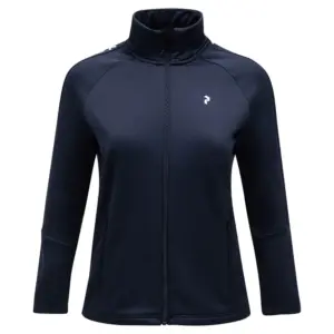 Peak Performance Rider Fleece Met Volledige Rits Blauw