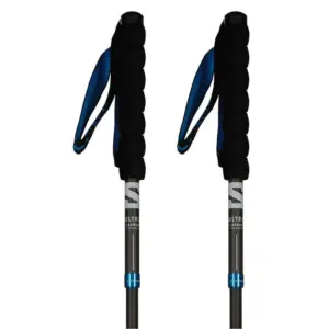 Salomon Ultra Carbon Foldable Stokken Blauw