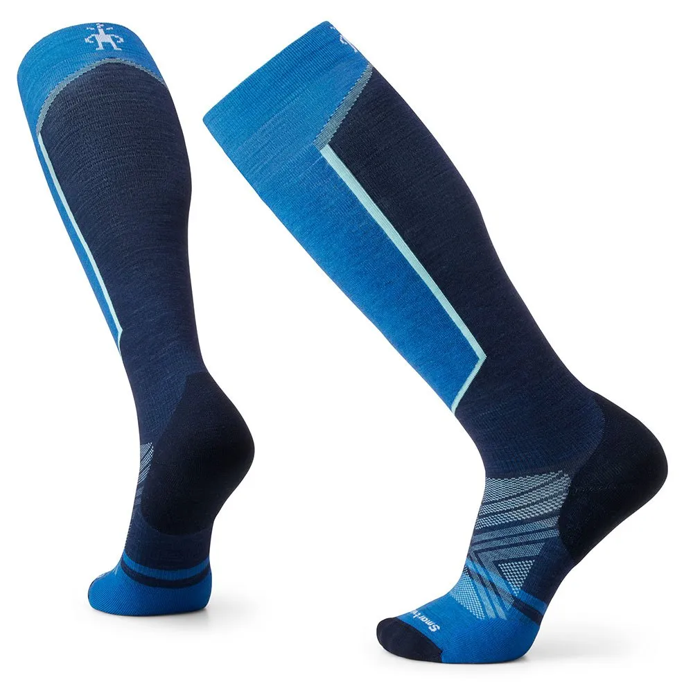 Smartwool Ski Targeted Cushion Otc Sokken Blauw