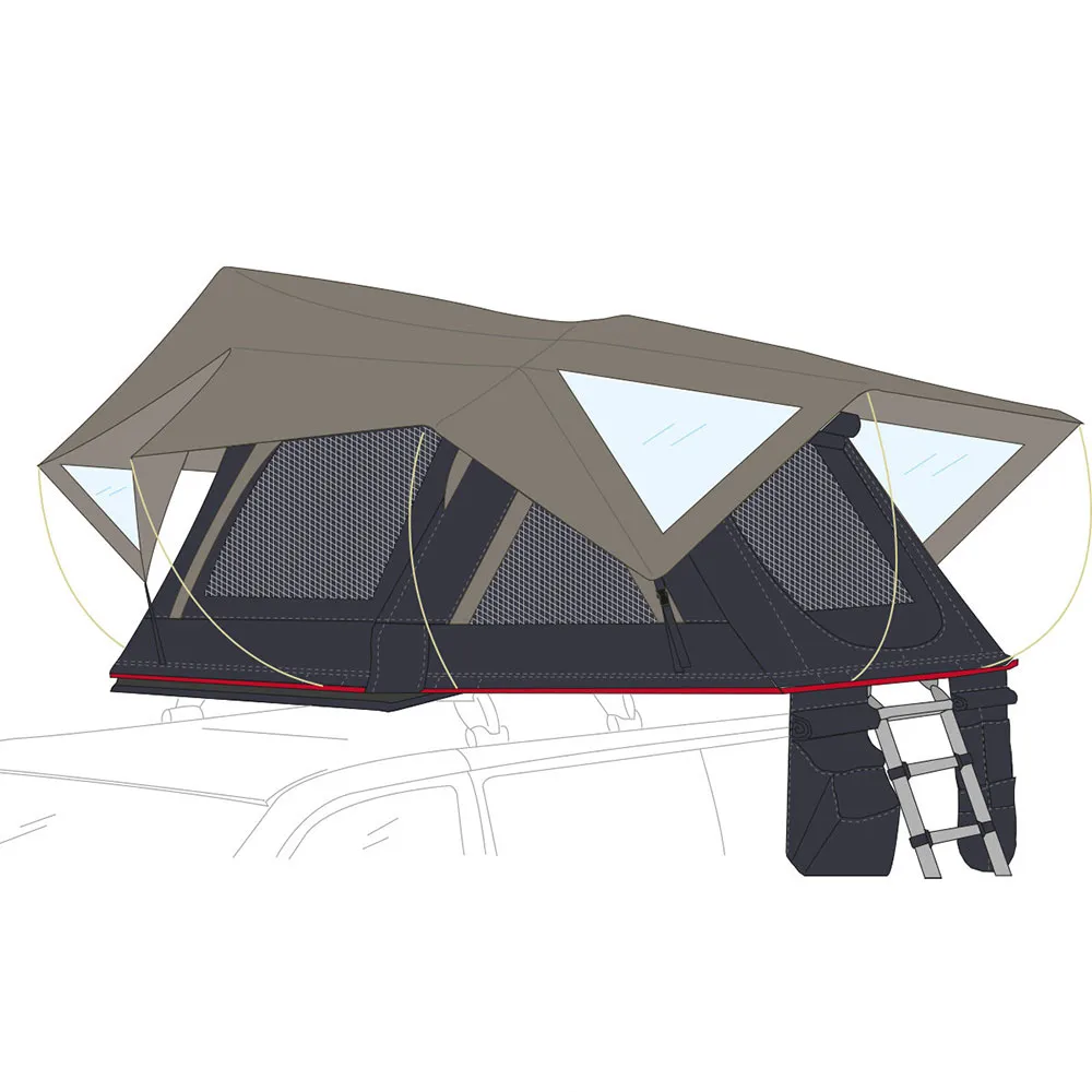 Fiamma Moonlight 140 Van Tent Zwart