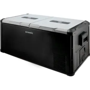 Mestic Mccp-90 Ac/dc Dual Zone Harde Draagbare Koeler Zwart