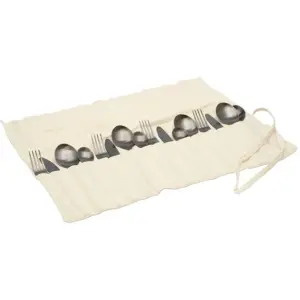 Travellife Altea 16 Pieces Bestekset Zwart