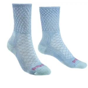 Bridgedale Lightweight Merino Comfort Boot Sokken Blauw