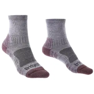 Bridgedale Lightweight Merino Performance 3/4 Crew Sokken Heather / Damson
