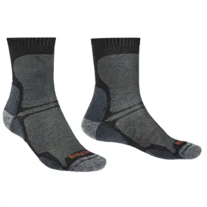 Bridgedale Ultralight Merino Performance Crew Sokken Zwart