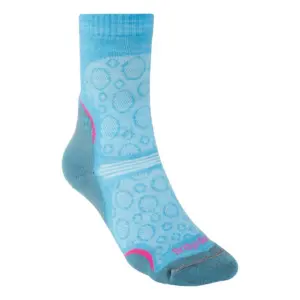 Bridgedale Ultralight Merino Performance Crew Sokken Blauw