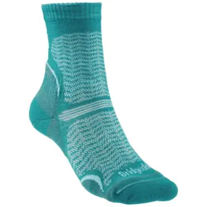 Bridgedale Ultralight Merino Performance Crew Sokken Turquoise