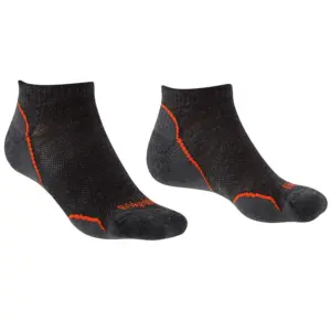Bridgedale Ultralight Merino Performance Low Sokken Antraciet