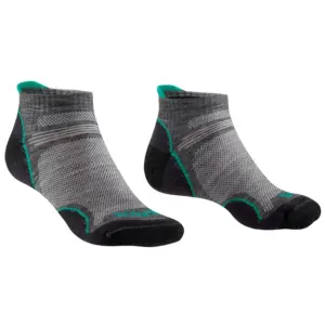 Bridgedale Ultralight Merino Performance Low Sokken Grijs