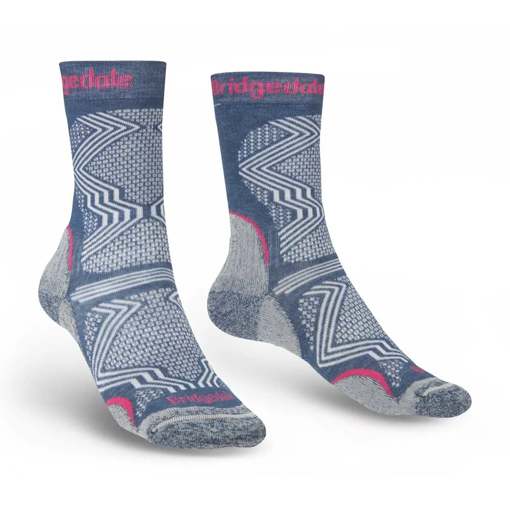 Bridgedale Ultralight T2 Coolmax® Performance Boot Sokken Denim