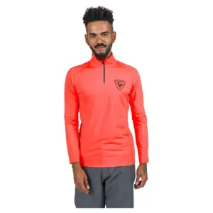 Rossignol New Hero Classique Fleece Met Halve Rits Rood