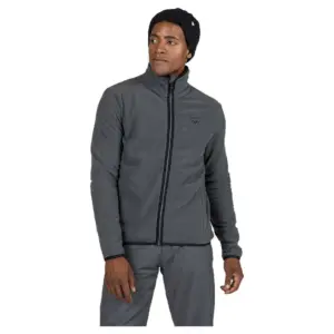 Rossignol Strawpile Fleece Met Volledige Rits Grijs