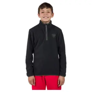 Rossignol Strawpile Fleece Met Halve Rits Zwart