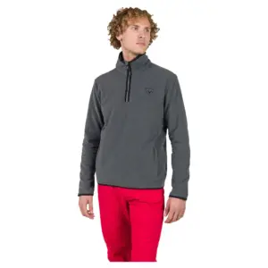 Rossignol Strawpile Fleece Met Halve Rits Grijs