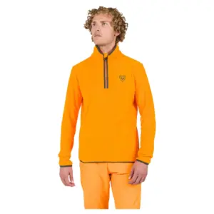 Rossignol Strawpile Fleece Met Halve Rits Sunburst