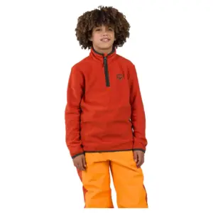 Rossignol Strawpile Fleece Met Halve Rits Tan