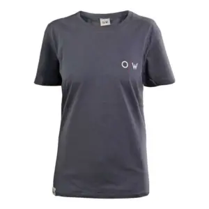 One Way Staffwear T-shirt Met Korte Mouwen Grijs
