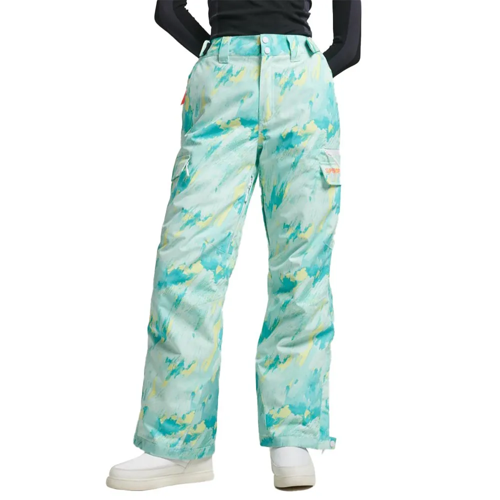 Superdry Ski Ultimate Rescue Broek Turquoise