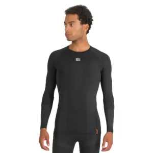 Sportful 2nd Skin Lange Mouwen Basislaag Zwart