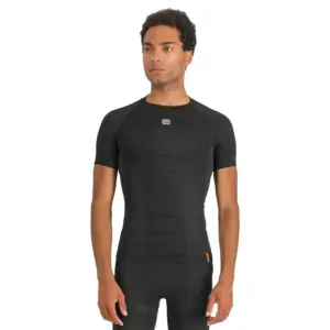 Sportful 2nd Skin Korte Mouwen Basislaag Zwart