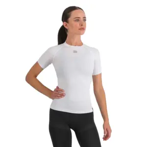 Sportful 2nd Skin Korte Mouwen Basislaag Zilver