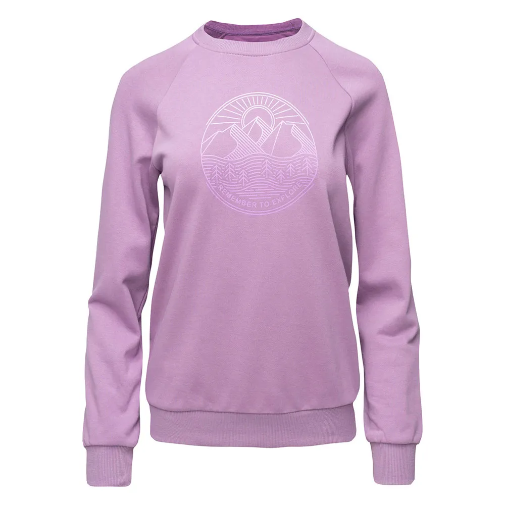 Elbrus Carinio Sweatshirt Orchid Mist