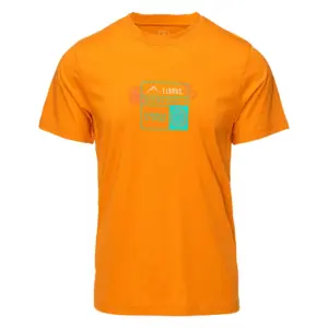 Elbrus Gisli T-shirt Met Korte Mouwen Goud