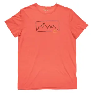 Devold Of Norway Active Outline T-shirt Met Korte Mouwen Cayenne