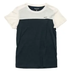 Devold Of Norway Classic Linear T-shirt Met Korte Mouwen Wit