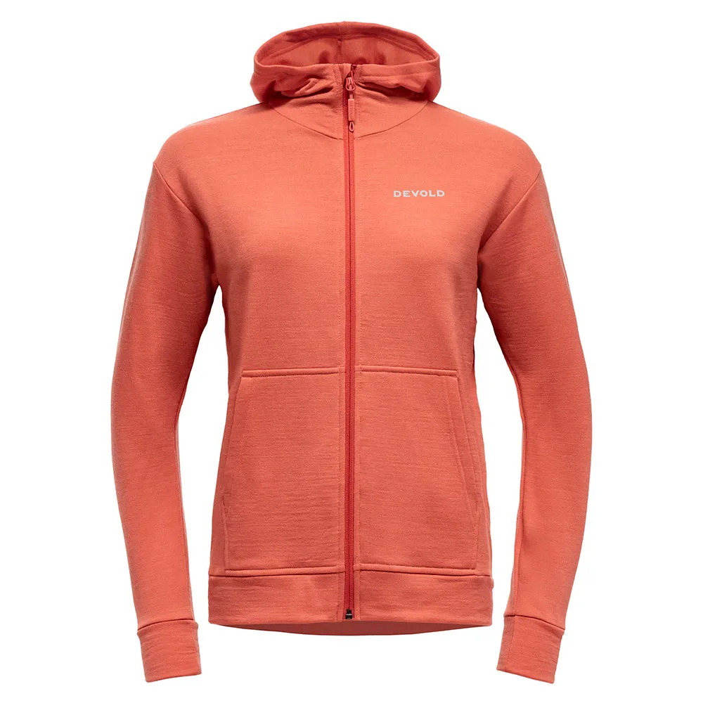 Devold Of Norway Everyday Sweatshirt Met Rits Roze
