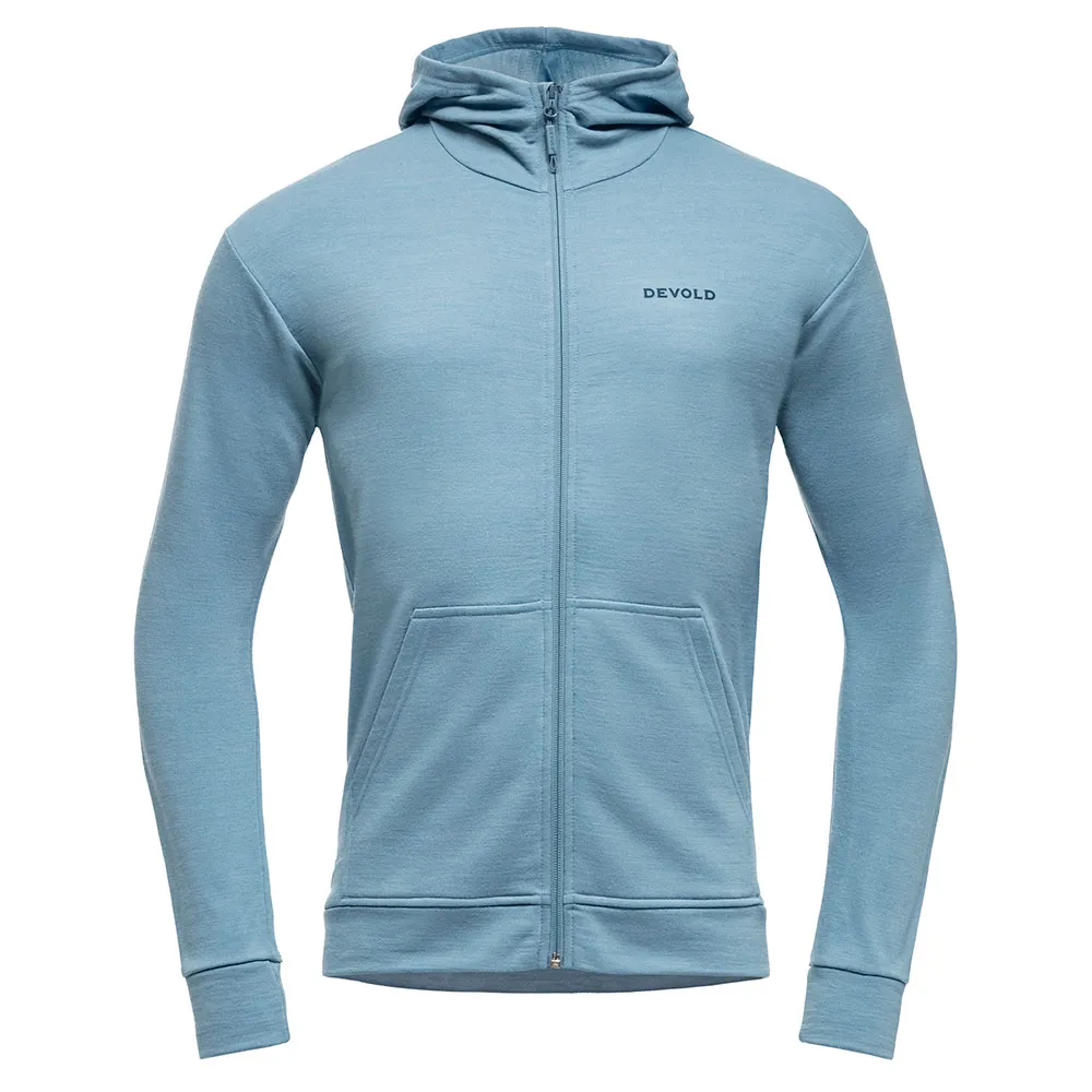 Devold Of Norway Everyday Sweatshirt Met Rits Skyblue
