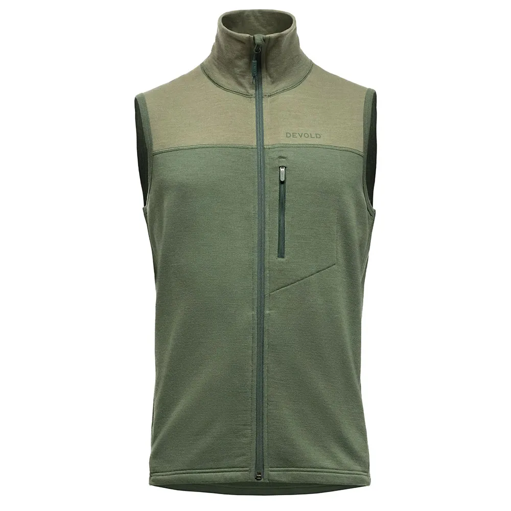 Devold Of Norway Explorer Merino Vest Forest / Lichen