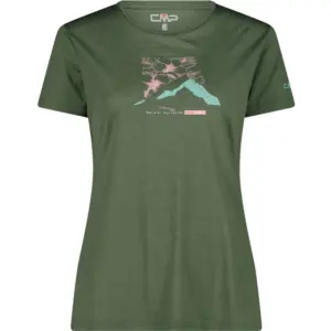 Cmp 32t7166 T-shirt Met Korte Mouwen Salvia