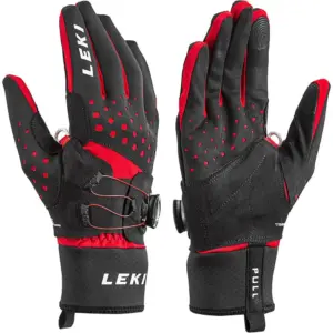 Leki Alpino Nordic Tune Shark Boa Handschoenen Zwart