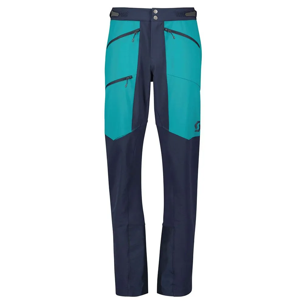 Scott Explorair Softshell Pro Broek Blauw