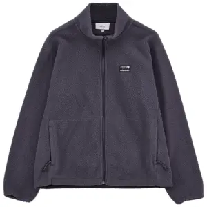 Makia Shoreline Fleece Met Volledige Rits Blauw