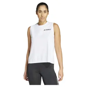 Adidas Terrex Multi Climacool Mouwloos T-shirt Wit