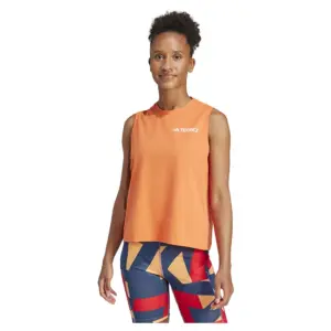 Adidas Terrex Multi Climacool Mouwloos T-shirt Oranje
