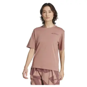 Adidas Terrex Xploric Logo T-shirt Met Korte Mouwen Warm Clay