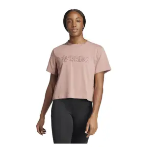 Adidas Terrex Graphic T-shirt Met Korte Mouwen Warm Clay
