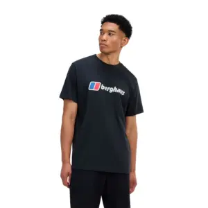 Berghaus Class Xl Logo T-shirt Met Korte Mouwen Zwart