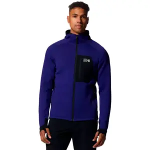 Mountain Hardwear Polartec® Power Grid™ Sweatshirt Met Rits Blauw