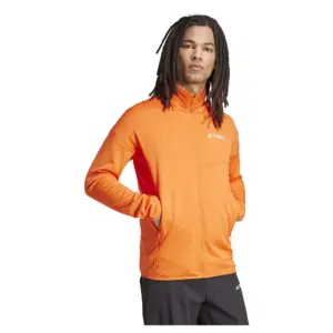 Adidas Terrex Xperior Climawarm Light Fleece Met Volledige Rits Oranje