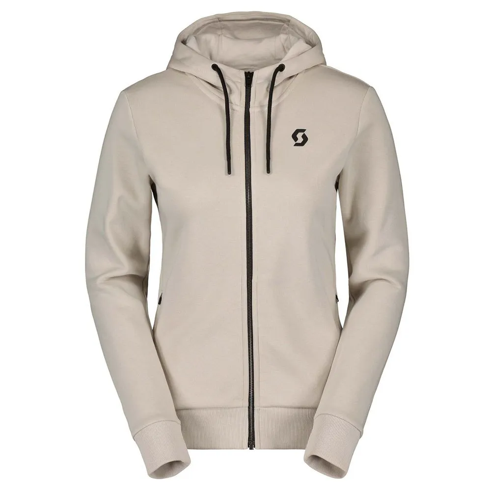 Scott Tech Warm Zip Jas Wit