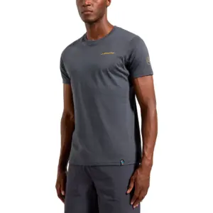 La Sportiva Dawn Wall T-shirt Met Korte Mouwen Onyx